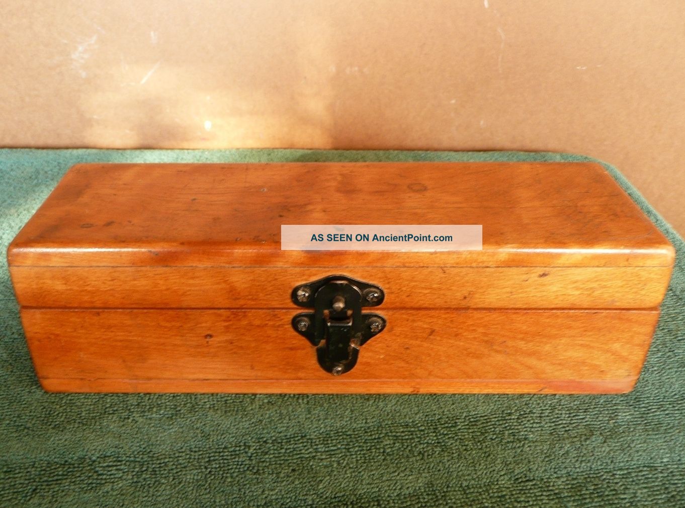 Vintage Wood Instrument Box Boxes photo