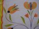 Vintage Tole Toleware Hand Painted Tray Yellow/orange Shabby Folk Art 16 X 13 Toleware photo 1