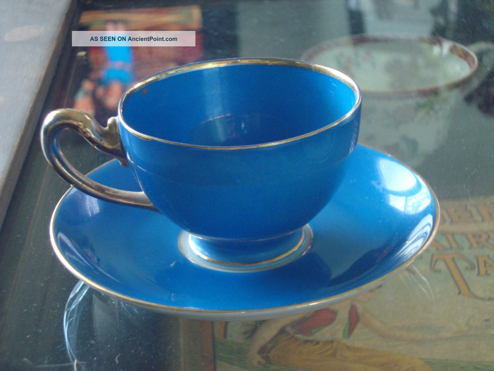 Fine Early 20th Century Tirschenreuth Hutschenreuther Cabinet Cup And Saucer Nr Cups & Saucers photo