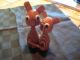 Vintage Wooden Animals Baby And Mom Carving Hugging From Estate Sale 50 ' S - 60 ' S Carved Figures photo 3