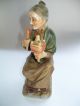 Norleans Japan Old Lady Porcelain Figurine Figurines photo 1