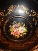 Giant 50s Hand Painted Toleware Metal Tray Nashco Ny 22 