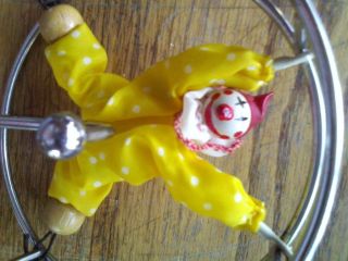 Antique Clown On Wheel,  Must See photo