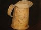Charming Old Decorated Toleware Folk Art Coffee Pot Creamer From Lancaster Pa Toleware photo 4