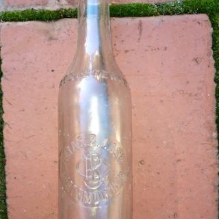 Chas.  B Lash Portsmouth Va Antique Bottle. photo
