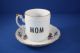 Liscott Mom Teacup & Saucer - Tea Cup & Plate In Great Shape - Perfect Gift Cups & Saucers photo 1