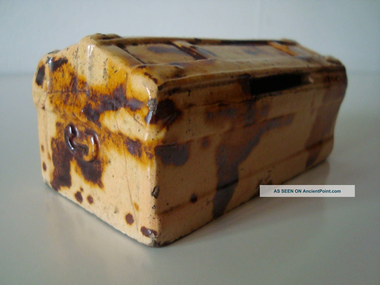 Rare 18th/19th Century Pottery Money Box 