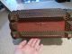 Large Handcarved Tramp Art Sewing Box Boxes photo 1