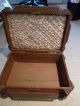 Large Handcarved Tramp Art Sewing Box Boxes photo 5