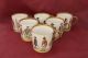 Six Suisse Langenthal Swiss Foreign Service Porcelain Demitasse Cups Cups & Saucers photo 1