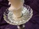 Pair Vintage/antique Crystal Bobeche - Made In Austria Candle Holders photo 3
