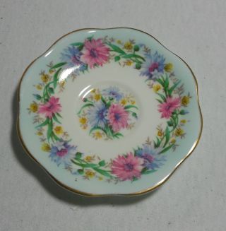 Vintage Saucer - Plate Dish 1850 Eb Foley Bone China Made In England Cornflower photo