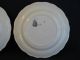 Antique Rare Pair French Marseille Hand Painted Porcelain Painting Plates Plates & Chargers photo 6