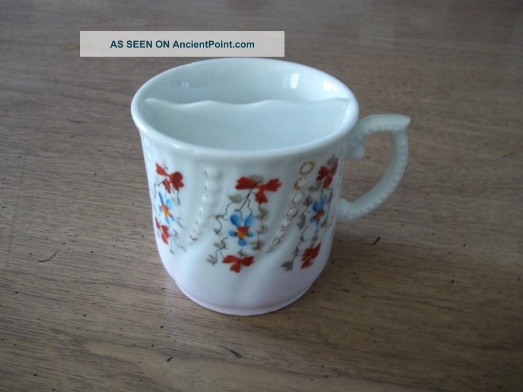 Vintage Victorian Floral Mustache Cup Other photo