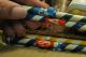 Vintage Rare Complete Set Carved Wood Painted Pencils Children Of All Nations Carved Figures photo 5