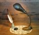 Antique Industrial Art Deco Nouveau Adjustable Gooseneck Desk Lamp Bakelite Plug Lamps photo 1