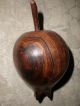 Walnut Bowl With Carved Fruit - Mid - Century Antique - Perfect Condition Bowls photo 9