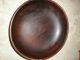Walnut Bowl With Carved Fruit - Mid - Century Antique - Perfect Condition Bowls photo 1