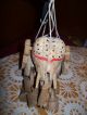 Hand Carved Elephant Puppet Wood Carved Figures photo 5