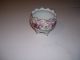 Lovely Antique 3 - Footed Bowl W/hand Painted Roses & Forget - Me - Nots Bowls photo 1