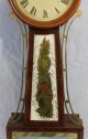 19thc Antique American Weight Driven Clock Ships Constitution Guerriere War 1812 Clocks photo 5