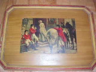 Late 1890 ' S To Early 1900 ' S Wooden Tray photo