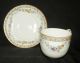 Antique Noritake Nippon Japan Teacup & Saucer Handpainted Numbered Cups & Saucers photo 2