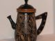 Decorative Handcarved Woodenware Pitcher - 5 Cups - Tray Home Accent Carved Flowers Other photo 2