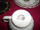 Vintage 1960 ' S Demitasse Cup & Saucer Set Souvenir Of Washington,  D.  C.  With Stand Cups & Saucers photo 5