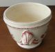 Vintage French Bowl Cache Pot Hand Painted Floral Design Colorful Charming Bowls photo 3