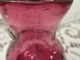 Gorgeous Early Hand Blown Cranberry Glass Pitcher Creamer Mint Pitchers photo 4