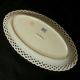 Vintage C.  1932 Schumann Bavaria Reticulated Oval Serving Platter Plates & Chargers photo 3