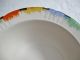 Myott,  Son & Co.  Circa 2pc Rainbow Patteren Abstract Bowl/covered Bowl Porcelain Bowls photo 5