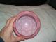1894 Pink Opal Satin Glass Quilted Biscuit Jar Consolidated Lamp+glass Co. Jars photo 5