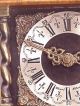 Old Figural Wuba Dutch Atlas Zaandam Wall Clock Two Brass Weights 8 Days Zaanse Clocks photo 4