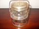 Antique 1893 Mason Jar With Lid & Wire Bail And Mini Crock Jug Jars photo 1