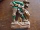 Vintage Wood Carving Hunter Well Made Germany Great Detail Carved Figures photo 6