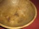 Munising Antique Primitive Lg Vtg Kitchen Wooden Dough Bowl Signed Mid - Century Bowls photo 6