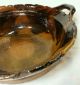 Antique C.  1830 Baumgardner Redware Lead Manganese Polychrome Slip Glaze Bowl Bowls photo 2