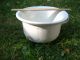 Chamber Pot Large White Ceramic Planter Cup Other photo 1