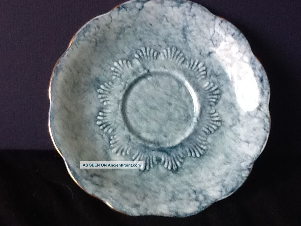Royal Albert Gossamer Blue Marble No Tea Cup And Orphan Saucer Only Cups & Saucers photo