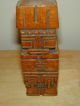 4 Primitive Hand Carved Wood Items Diff.  Styles Diff.  Ages Diff.  Wood. Carved Figures photo 2