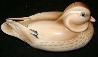 Vintage Noritake Nippon Toki Kaisha Bone China Duck/bird Figurine photo