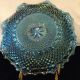 Antique Carnival Glass Dish 10 In W Plates photo 2