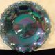 Antique Carnival Glass Dish 10 In W Plates photo 3