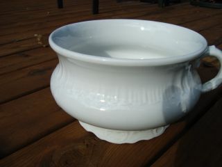 Vintage Ceramic Chamber Pot photo