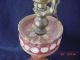 Early 1900 Antique Hand Carved Hand Painted Carousel Childrens Desk Dresser Lamp Lamps photo 8
