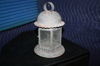 1950 ' S Candle Or Incense Holder With Glass Door photo