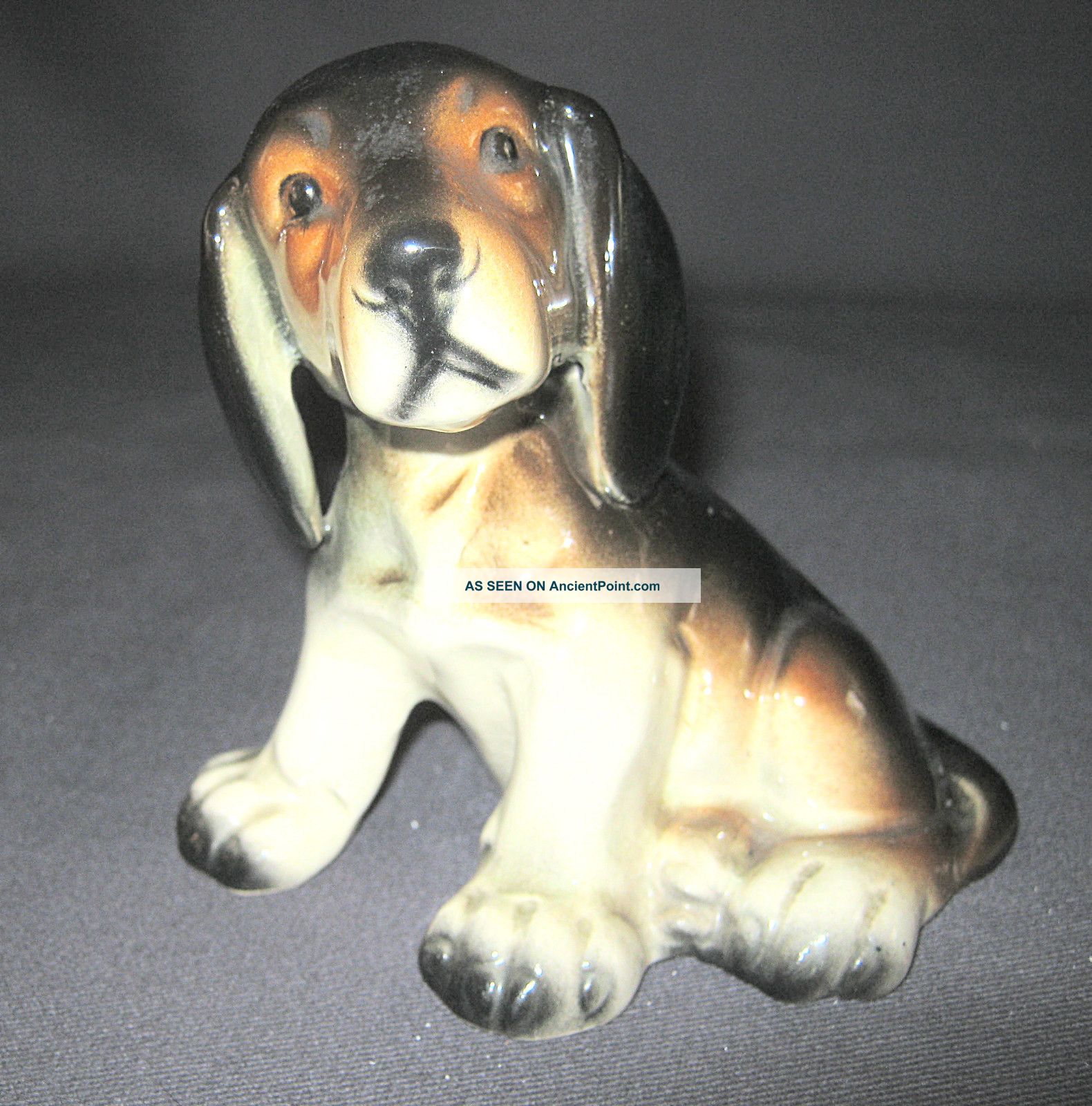 Vintage Erphila Figurine Beagle Puppy Germany Figurines photo