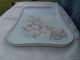 Vintage Porcelain Vanity Pin Tray Signed By Almeda Hoxsie ' 79 Platters & Trays photo 3